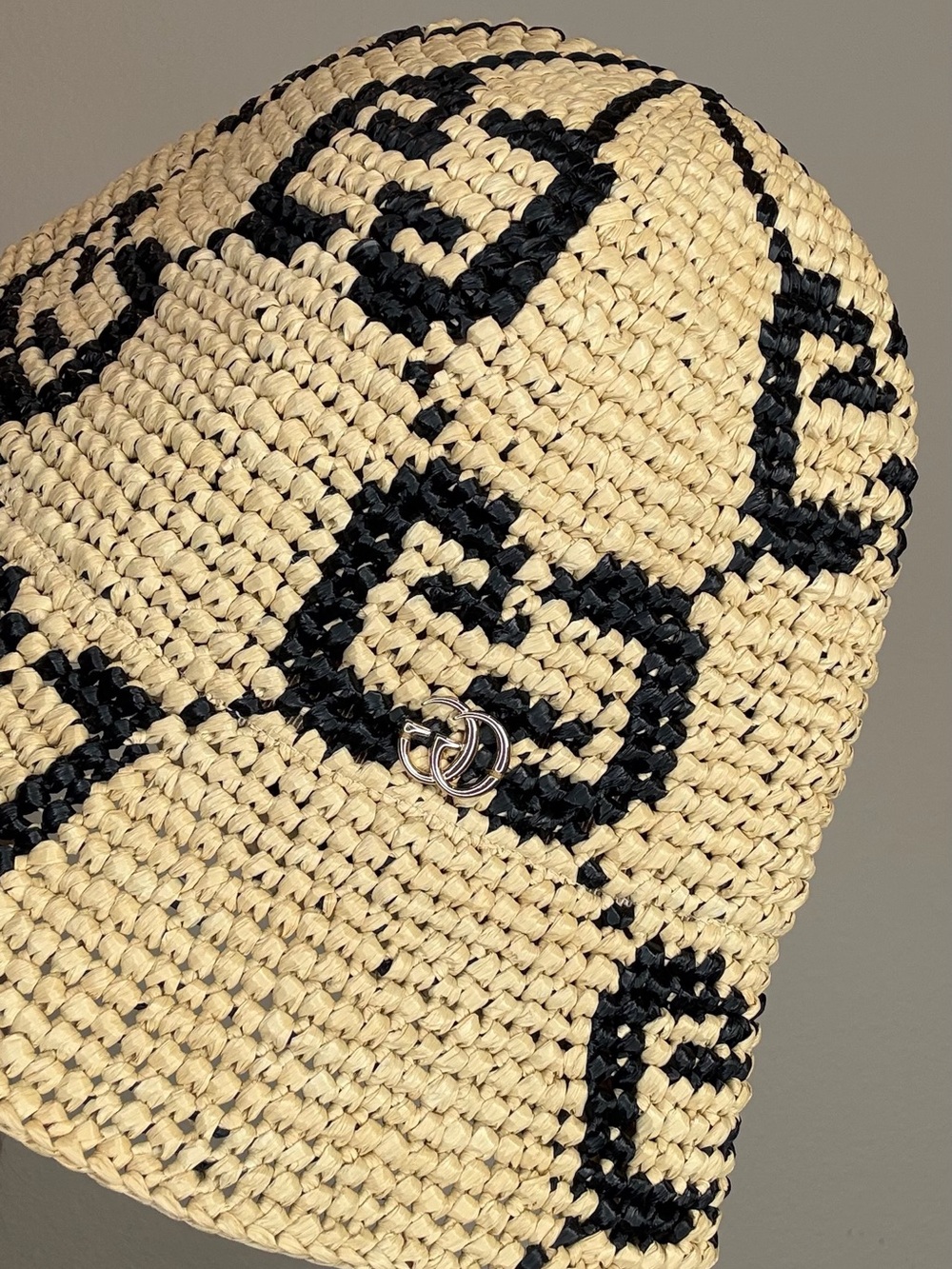 Gucci Monogram Raffia Hat - Picture 3 of 8